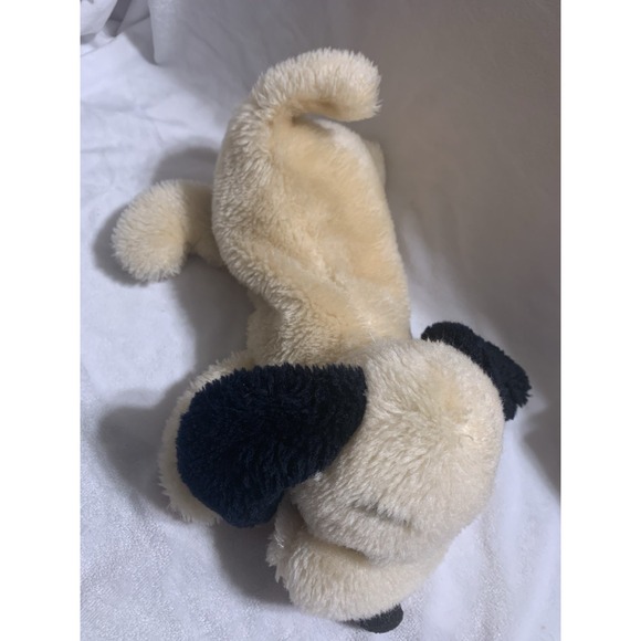 Dakin Vintage 1973 Tan Puppy Dog Drooper Bean Bag Nut Shells Rare Plush - Picture 3 of 8